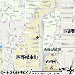 京都府京都市山科区西野楳本町55-4周辺の地図