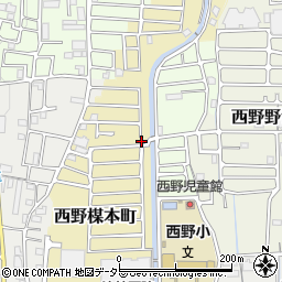 京都府京都市山科区西野楳本町55-23周辺の地図