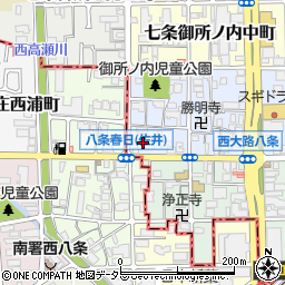 京都府京都市下京区七条御所ノ内本町42周辺の地図