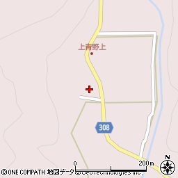 兵庫県三田市上青野140周辺の地図