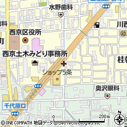 まるかん桂店周辺の地図
