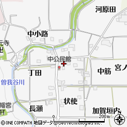 京都府亀岡市曽我部町中前通29周辺の地図