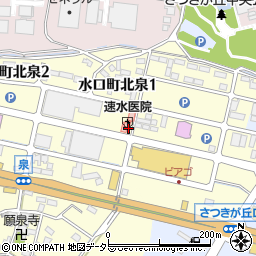 甲賀薬局泉店周辺の地図
