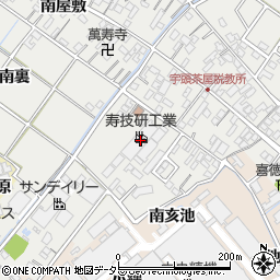 愛知県安城市宇頭茶屋町南裏49周辺の地図