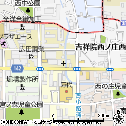 タイムズ葛野大路八条駐車場周辺の地図