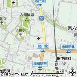 愛知県知多郡東浦町緒川屋敷壱区4-5周辺の地図
