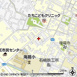 三重県四日市市東阿倉川596周辺の地図