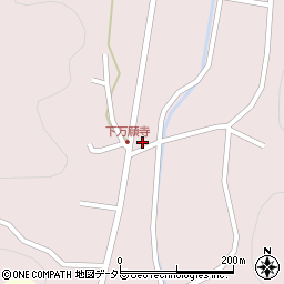 兵庫県加西市下万願寺町118周辺の地図