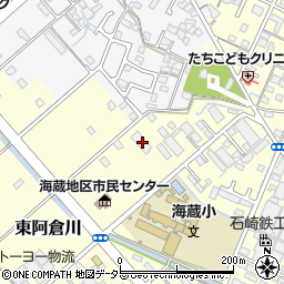 三重県四日市市東阿倉川641周辺の地図