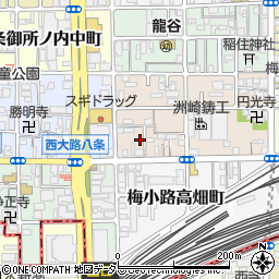 京都府京都市下京区梅小路西中町37-3周辺の地図