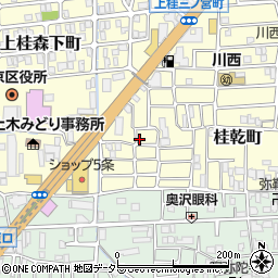 京都府京都市西京区上桂三ノ宮町20-13周辺の地図