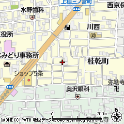 京都府京都市西京区上桂三ノ宮町20-2周辺の地図