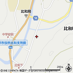 広島県庄原市比和町比和765周辺の地図