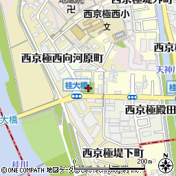 桂橋公園周辺の地図