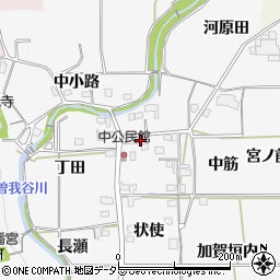 京都府亀岡市曽我部町中前通28周辺の地図