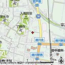 愛知県知多郡東浦町緒川屋敷壱区5-1周辺の地図