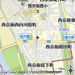 京都府京都市右京区西京極橋詰町13周辺の地図
