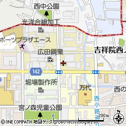 セブンイレブン京都吉祥院向田東町店周辺の地図
