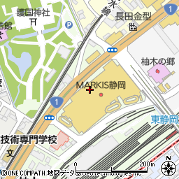 ＭＡＲＫ　ＩＳ静岡周辺の地図