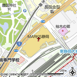 アフラックサービスショップ・マークイズ　静岡店周辺の地図