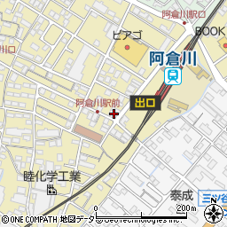 百五銀行阿倉川支店周辺の地図