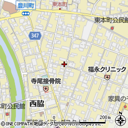 兵庫県西脇市西脇117-5周辺の地図