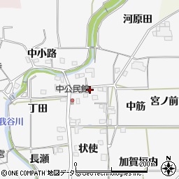 京都府亀岡市曽我部町中前通27周辺の地図