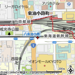 セカンドストリート　京都駅八条口店周辺の地図