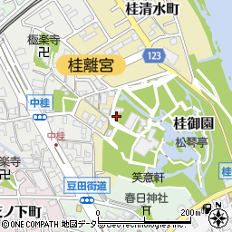 京都府京都市西京区桂御園1周辺の地図