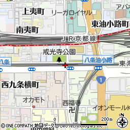京都府京都市南区西九条戒光寺町1周辺の地図
