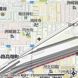 京都府京都市下京区梅小路東中町56周辺の地図
