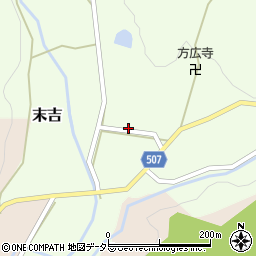 兵庫県三田市末吉133周辺の地図
