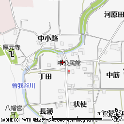 京都府亀岡市曽我部町中丁田6周辺の地図