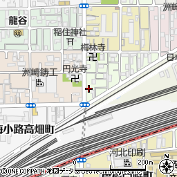 京都府京都市下京区梅小路東中町36周辺の地図