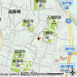 愛知県知多郡東浦町緒川屋敷壱区118周辺の地図