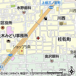 京都府京都市西京区上桂三ノ宮町20-8周辺の地図