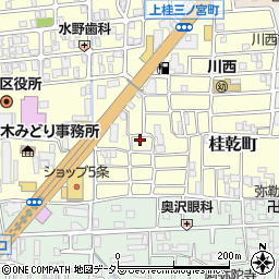 京都府京都市西京区上桂三ノ宮町20-7周辺の地図