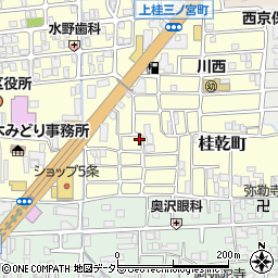 京都府京都市西京区上桂三ノ宮町20-23周辺の地図