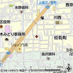 京都府京都市西京区上桂三ノ宮町20周辺の地図