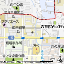 京都府京都市南区吉祥院向田東町17周辺の地図