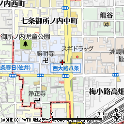 京都府京都市下京区七条御所ノ内本町68-2周辺の地図