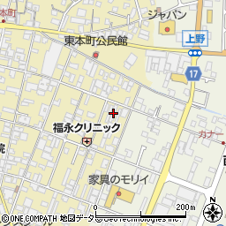 兵庫県西脇市西脇29周辺の地図