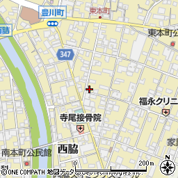 兵庫県西脇市西脇125-2周辺の地図