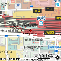 京の中華 ハマムラ みやこみち店周辺の地図