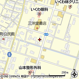 〒512-0911 三重県四日市市生桑町の地図