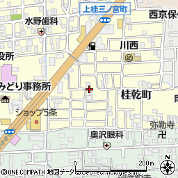 京都府京都市西京区上桂三ノ宮町23-1周辺の地図