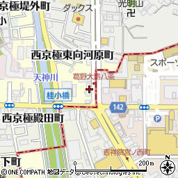 京都府京都市右京区西京極橋詰町39周辺の地図