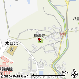 願隆寺周辺の地図
