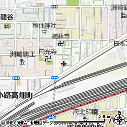 京都府京都市下京区梅小路東中町71周辺の地図