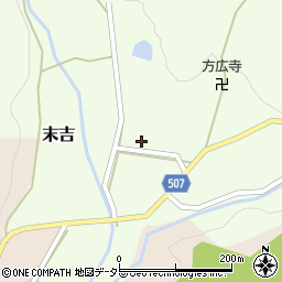 兵庫県三田市末吉132周辺の地図